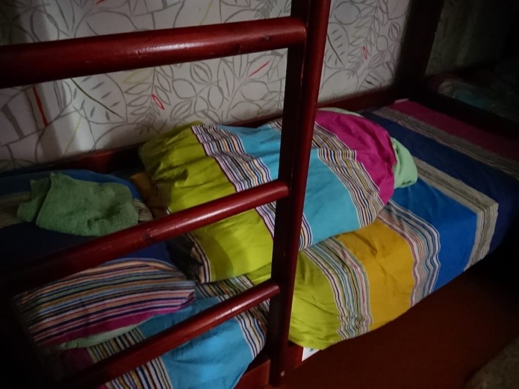 初めてのバックパッカー宿で使ったベッド