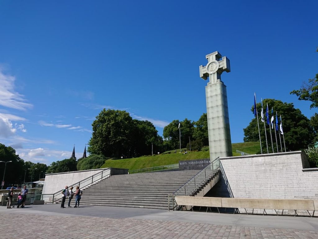 エストニア独立時の慰霊碑